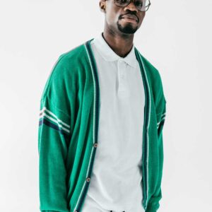 product_1 Souvenir jacket in black and stone