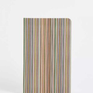 Classic stripe notebook in multi