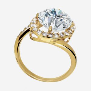 product_43 Gold plated twist design rings